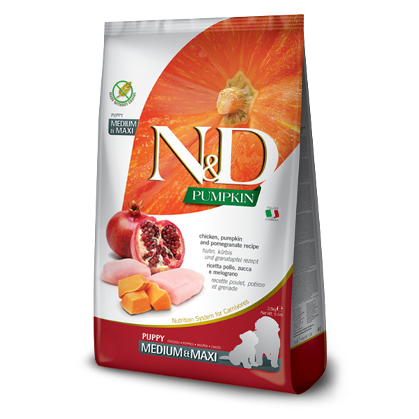N&D PRIME TAHILSIZ YABAN DOMUZU & ELMA YETİŞKİN MEDIUM & MAXI 2,5kg
